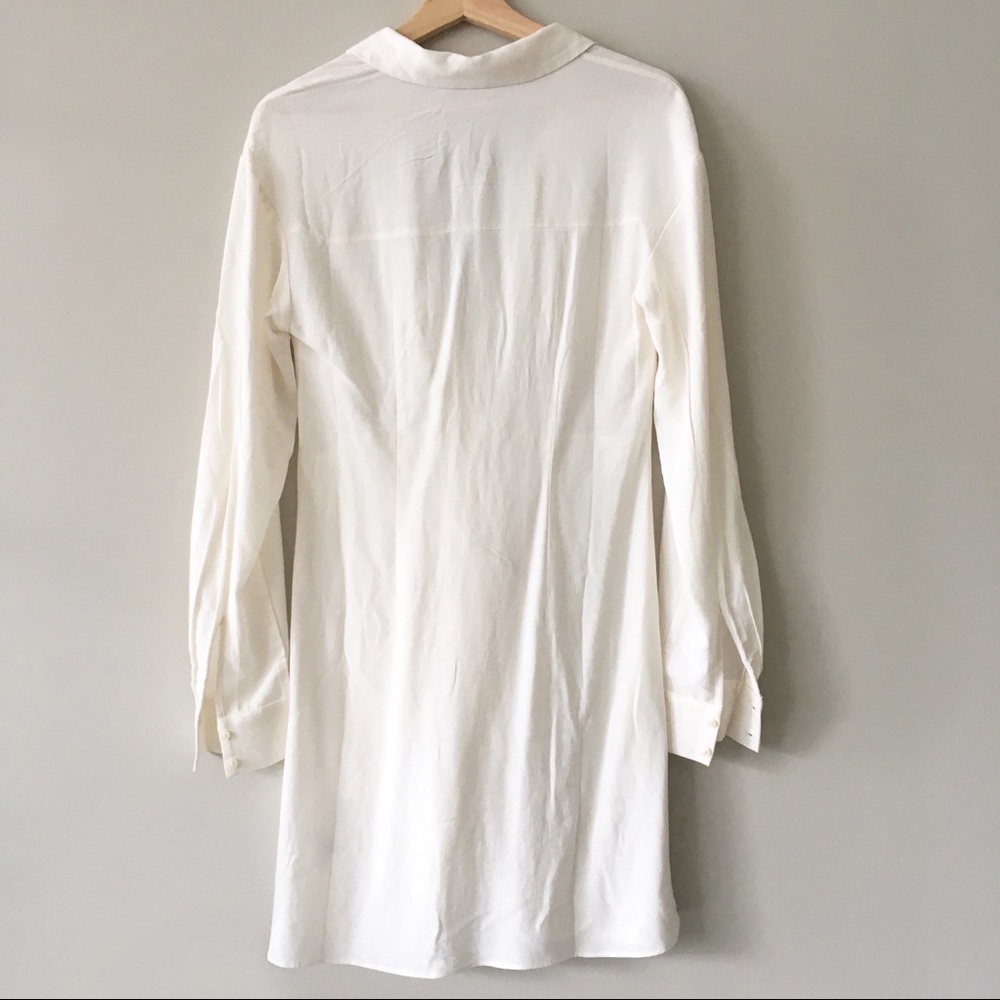 H&M White Twist Front Dress - Picture 7 of 8